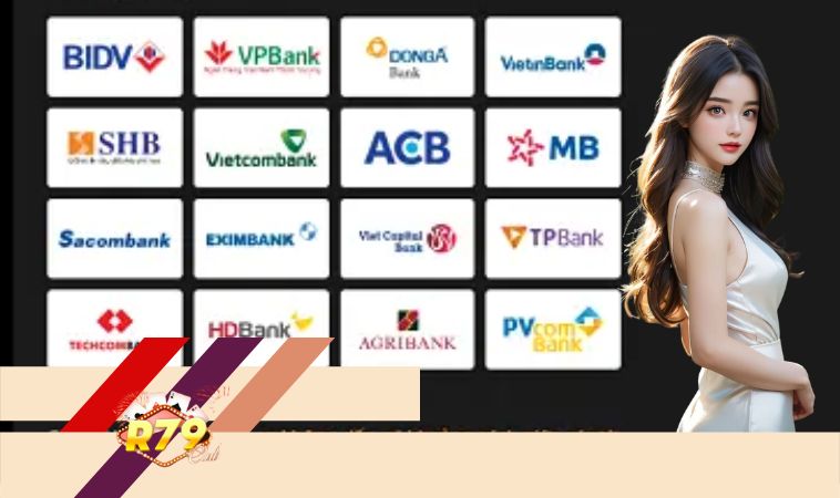 Hướng dẫn rút tiền Red79 qua ngân hàng